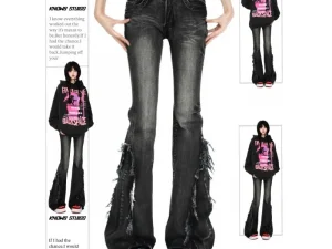 Low Rise Jeans Ladies Womens Jeans for Woman Women's Denim Pants High Waist Pants Coquette Women's Spring Clothes Jean Baggy Y2k