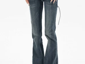 2025 Autumn Winter Women's Flared Pants Stretch Low Rise jeans Skinny Trumpet Pants High Quality Bell Bottom Bootcut Jeans New